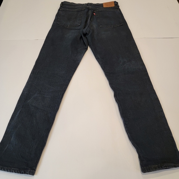 Levi's Wedgie Icon Fit Button Fly Premium Denim Jeans Size 25 Wild Bunch - Picture 14 of 15